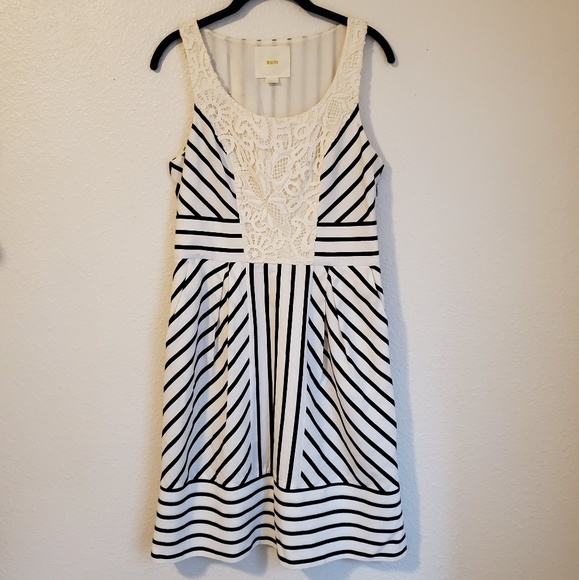 Anthropologie Dresses & Skirts - Anthro Maeve Chessia Striped Sleeveless Dress